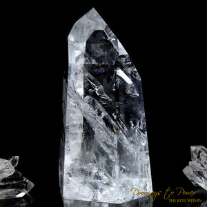 Rare Lemurian Light Temple Heart Dow Master Quartz Crystal Point 'ERA of LIGHT'