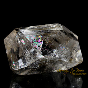 Herkimer Diamond Crystal with Rainbows