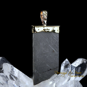 Meteorite Light Language Pendant ™ 22k Gold
