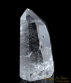 XL Deeply Etched Lemurian Quartz Crystal 'ERA of LIGHT'