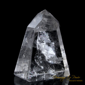 Clear Quartz Channeling Master Crystal 'Angelic Infinity Point'