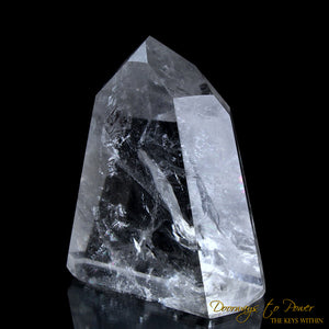Clear Quartz Channeling Master Crystal 'Angelic Infinity Point'