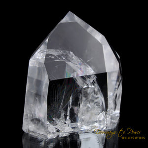 Rare Lemurian Master Quartz Crystal Point 'ERA of LIGHT'