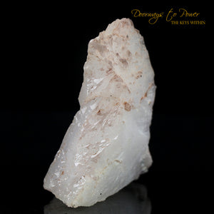 Ajoite Crystal Altar Stone with Record Keepers