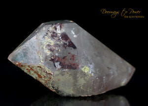 Ajoite Double Terminated Record Keeper Crystal