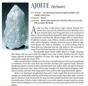 Ajoite Crystal Properties