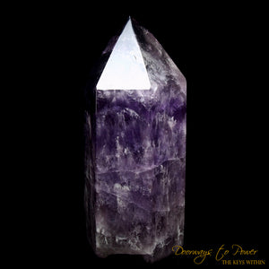 Amethyst Devic Temple Master Quartz Crystal Point XL