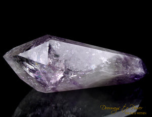 Amethyst Double Terminated Phantom Quartz Crystal Big