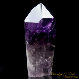 Amethyst Phantom Devic Temple Master Crystal Point