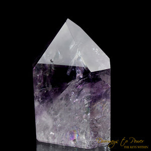 Amethyst Phantom Quartz Devic Temple Master Crystal Point