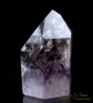 Amethyst Phantom Quartz Temple Heart Dow Crystal