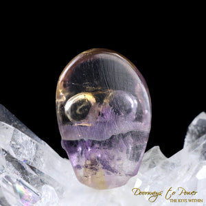 Ametrine Crystal Skull by Leandro De Souza