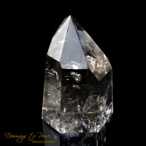 Ancient Golden Healer Lemurian Quartz Master Crystal