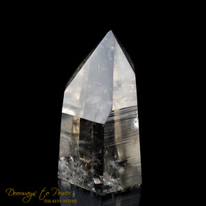 Ancient Golden Healer Lemurian Quartz Master Crystal