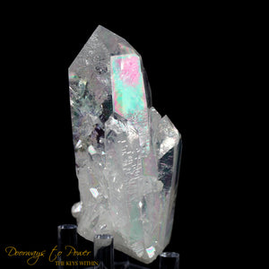 Angel Aura Lemurian Twin Quartz Record Keeper Crystal