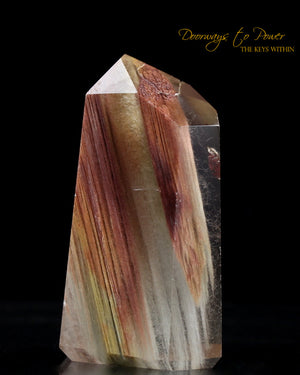 Angel Phantom Amphibole Manifestation Quartz Crystal Point