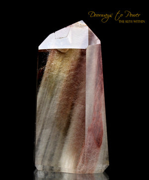 Angel Phantom Amphibole Manifestation Quartz Crystal Point