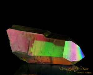 Angel Aura Colombian Lemurian Quartz Record Keeper Crystal
