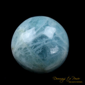 Large Aquamarine Crystal Sphere 'Seer's Stone'