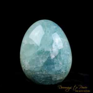 Aquamarine Crystal EGG