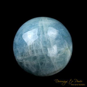 Aquamarine Crystal Sphere