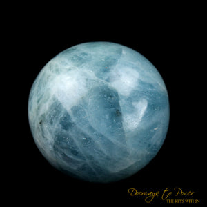 Large Aquamarine Crystal Sphere 'Seer's Stone'