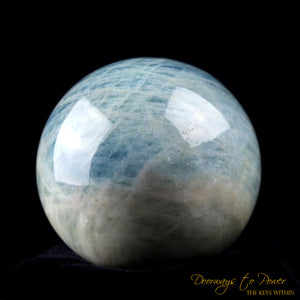 Aquamarine Crystal Sphere 'Seer's Stone'