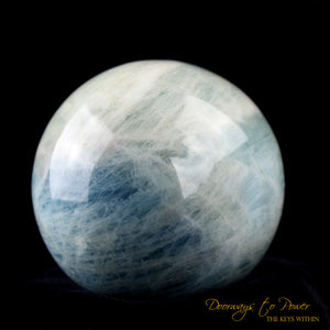 Aquamarine Crystal Sphere 'Seer's Stone'