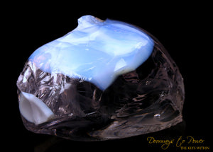 Arcturian StarSeed Pink Angel Aura Opal Monatomic Andara Crystal 'Quantum Light Pod'