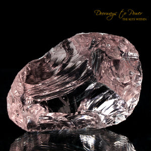 Arcturian Starseed Pink Andara Crystal Gem 'Quantum Light Pod'