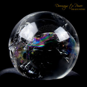 Satyaloka Azeztulite Quartz Crystal Sphere