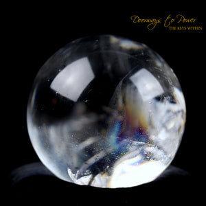 Satyaloka Azeztulite Quartz Crystal Sphere