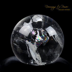 Satyaloka Azeztulite Quartz Crystal Sphere