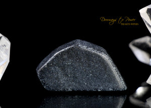 Black Azeztulite Crystal Azozeo Activated