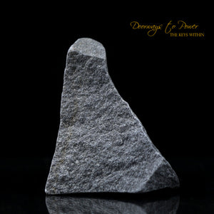 Black Azeztulite Crystal Altar Stone
