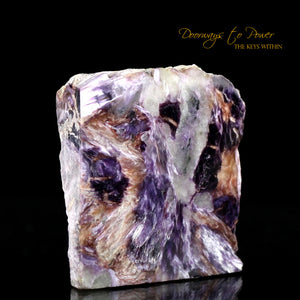 Charoite Crystal Altar Stone