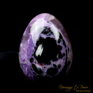 Charoite Crystal Egg