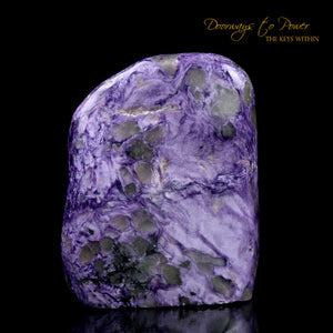 Charoite Crystal Altar Stone