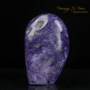 Charoite Crystal Altar Stone