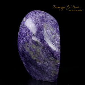 Charoite Crystal Altar Stone