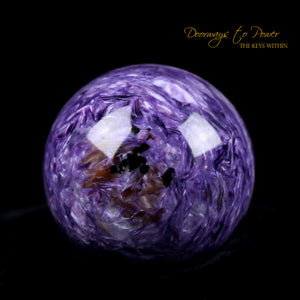 Charoite Crystal Sphere