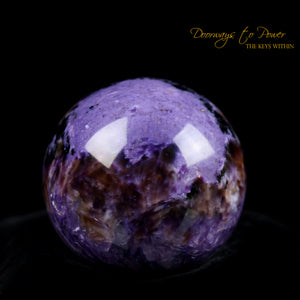 Charoite Crystal Sphere
