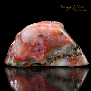 Cinnazez Azeztulite Crystal Tumbled & Polished