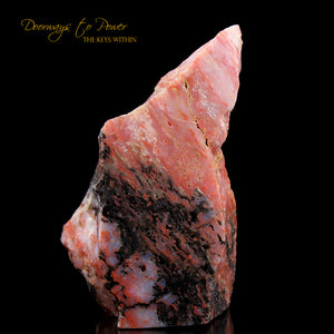 Cinnazez Azeztulite Crystal Altar Stone Azozeo Activated