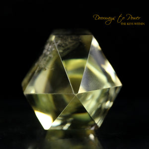 Citrine Double Terminated Manifestation Quartz Crystal