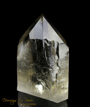 Citrine Cathedral Quartz Record Keeper Crystal Abundance Stone