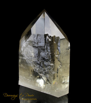 Citrine Cathedral Quartz Record Keeper Crystal Abundance Stone