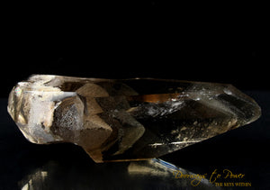Citrine DT White Phantom Shaman Quartz Crystal Wand