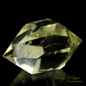 Citrine Double Terminated Quartz Isis Crystal 'Abundance Stone'