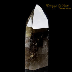 Citrine Temple Heart Dow Phantom Master Crystal 'Mystery of Life'